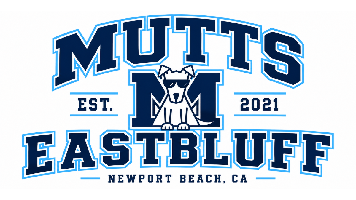 Mutt’s Eastbluff logo, Grand Slam, Corona del Mar Sea Kings Baseball sponsor